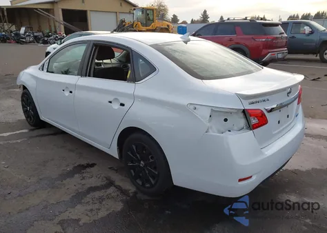 2014 Nissan Sentra Fe+ Sv из США, поврежденный, VIN 3N1AB7AP4EY249498